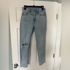 American Eagle mom jeans
